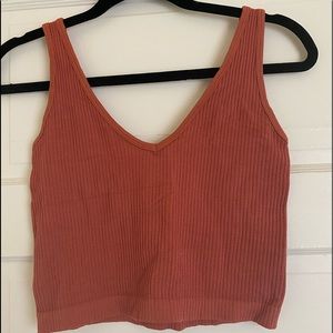 Free People Ribbed Crop Top